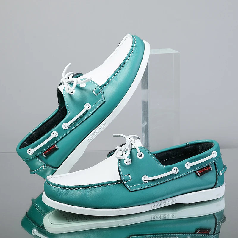 Quentin | Homme Chaussures Bateau Cuir Souple Antidérapantes 2