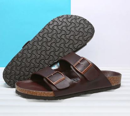 Quentin | Homme Sandales en Cuir avec Sangles Réglables et Confort Ergonomique 1