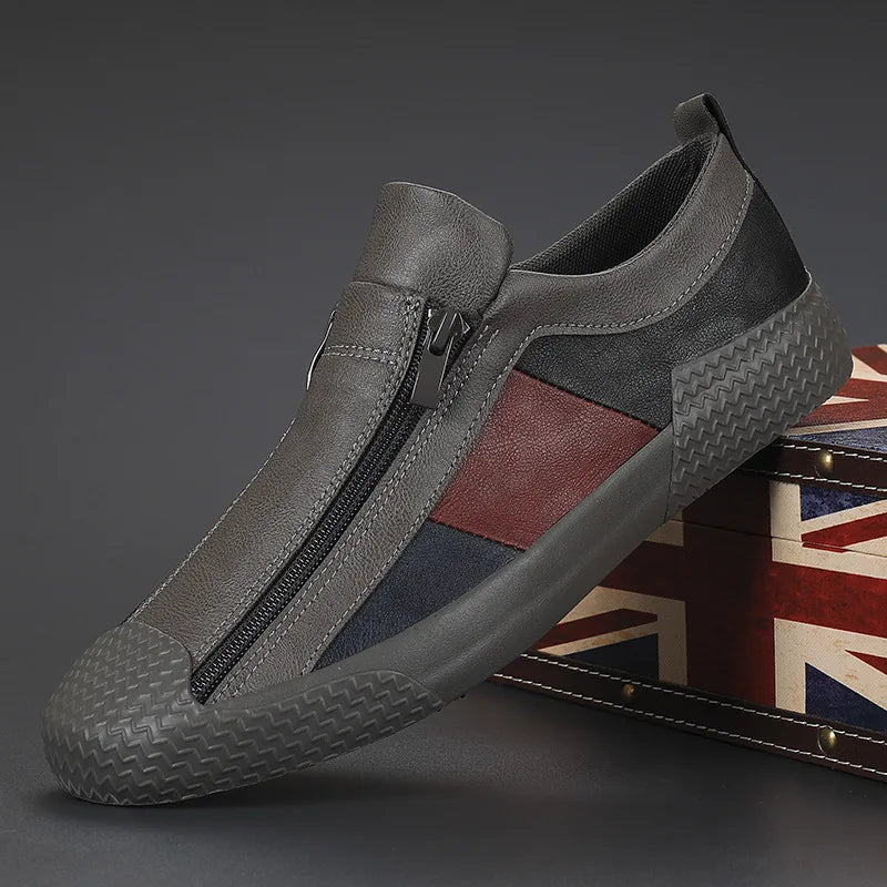 Variant image for Hugo | Homme Sneakers Design Géométrique avec Fermeture Éclair-27