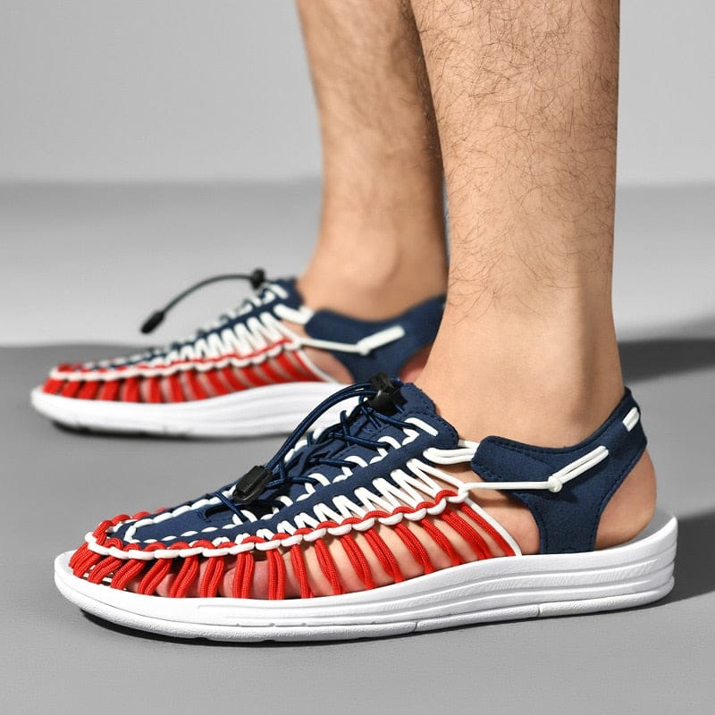 Jules | Homme Sandales Confortables à Lanières Réglables en Cuir-6
