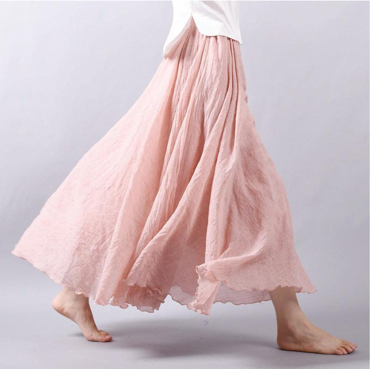 Gabrielle | Femme Jupe Longue Imprimé Floral Élégant 5