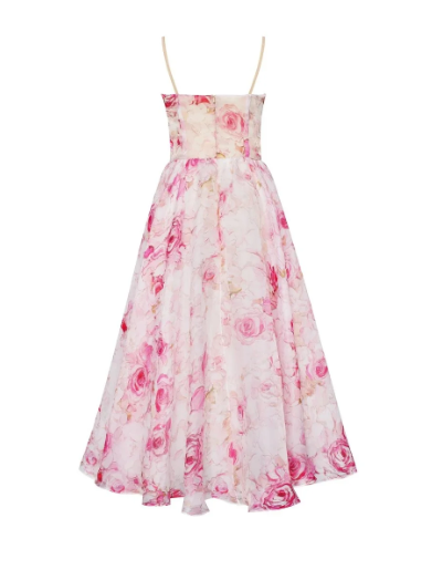 Margaux | Femme Robe Asymétrique Imprimée Floral-6