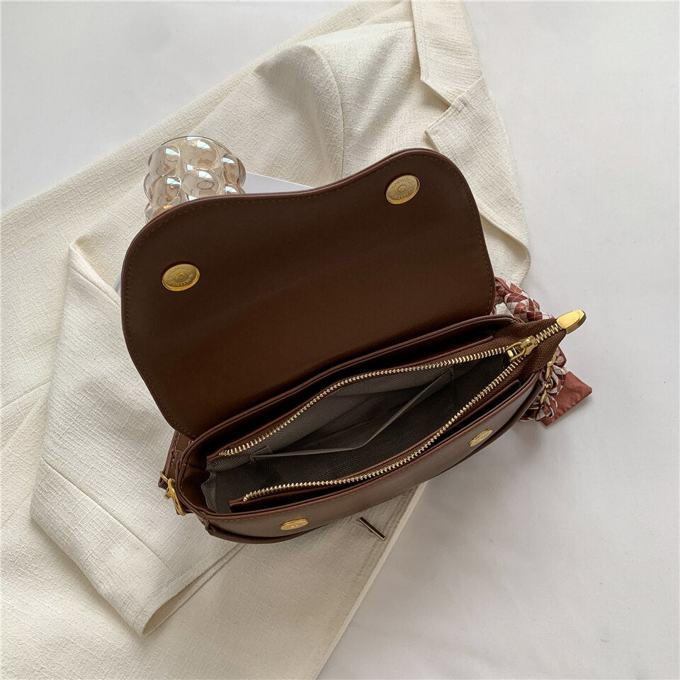 Amélie | Femme Sac Bandoulière Chic Minimaliste avec Bandoulière Confortable 5