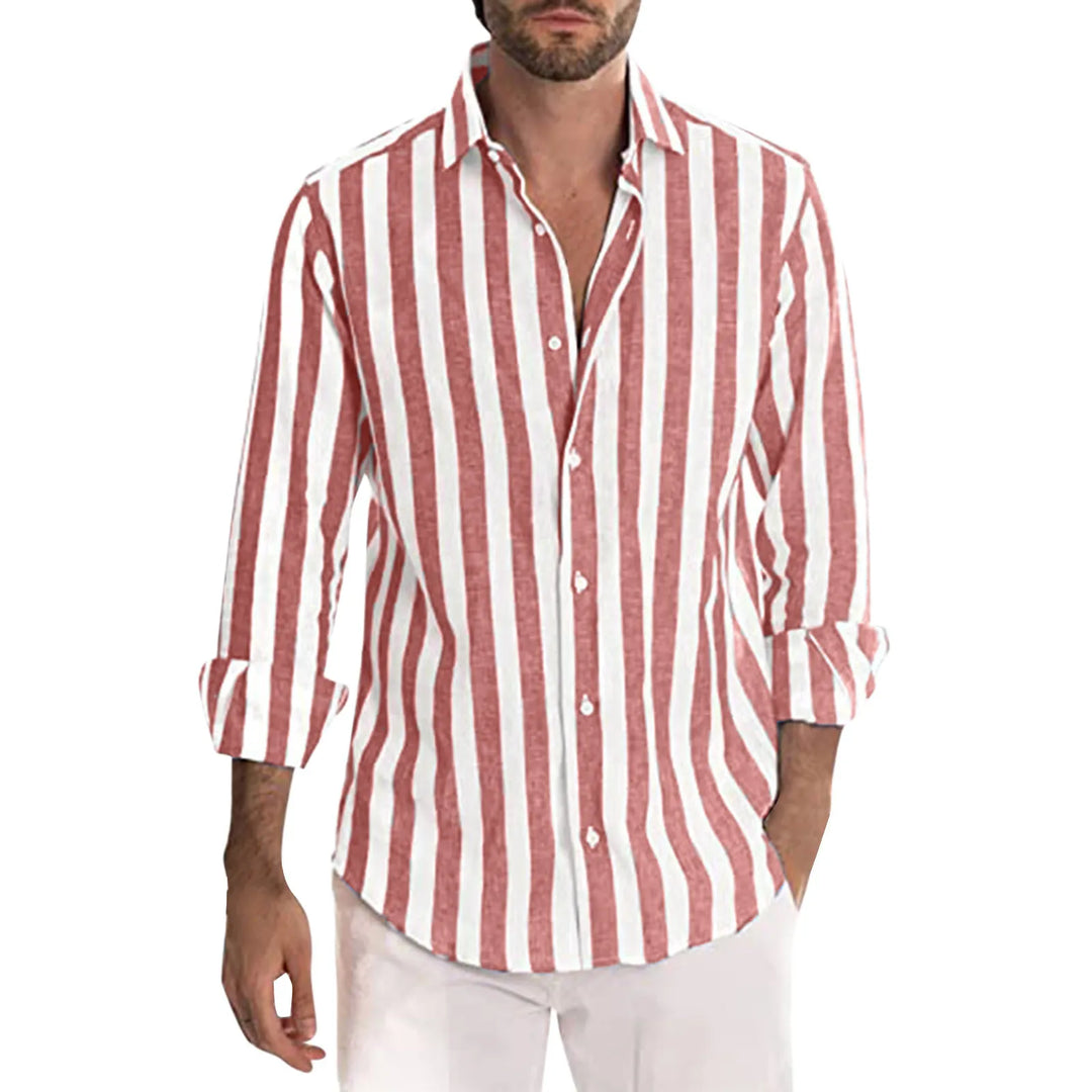 Variant image for Jules | Homme Chemise En Lin Coupe Décontractée Tissu Léger Respirant-2