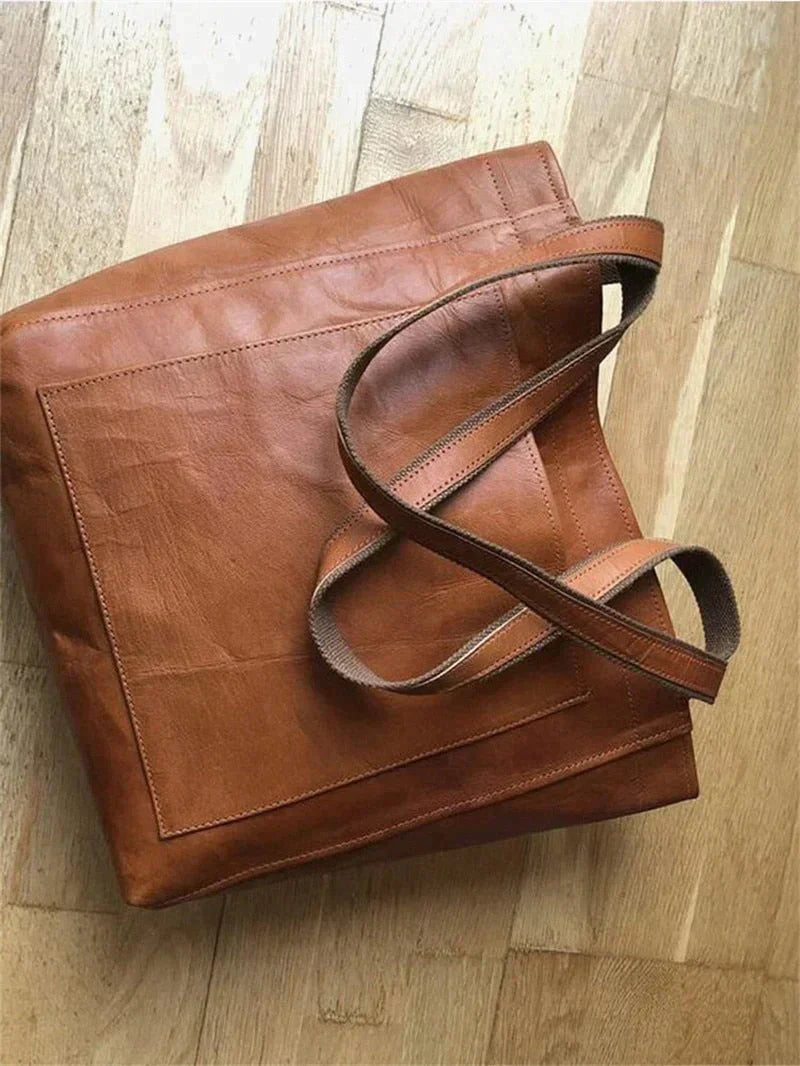 Gabrielle | Femme Sac Bandoulière en Cuir avec Compartiments Spacieux 5