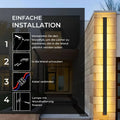 applique-murale-exterieure-led-etanche-design-moderne-noir-blanc-gris-lumiero