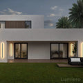 applique-murale-exterieure-led-etanche-design-moderne-noir-blanc-gris-lumiero