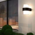 applique-murale-moderne-etanche-AC85-265V-IP65-aluminium-verre-trempé-Lumiero