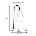 base-électrique-fonte-cire-lampe-chauffe-cierge-aromathérapie-unique-lumiero