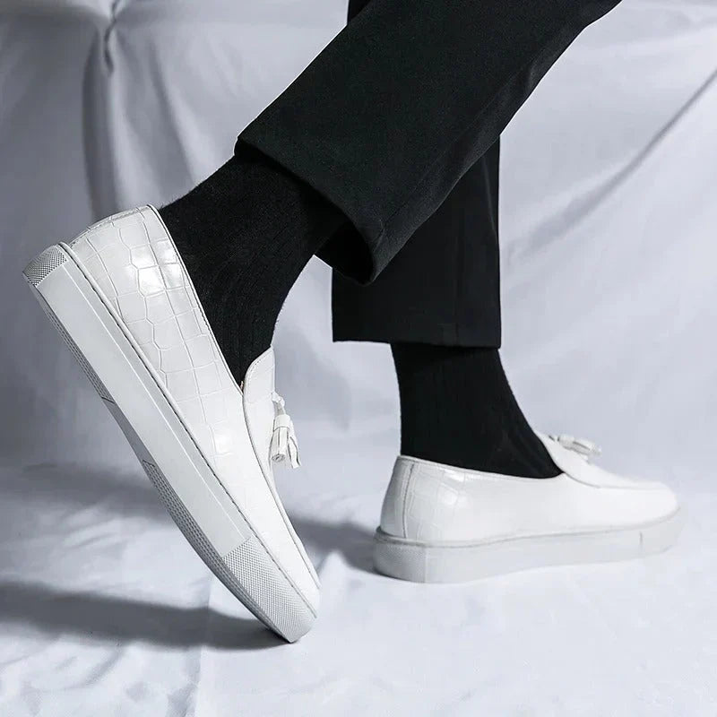 Maxime | Homme Mocassins Élégants en Cuir Souple-4