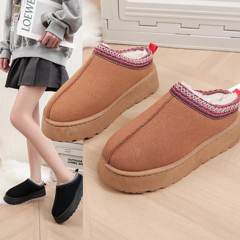 Manon | Femme Chaussons Confortables à Plateforme Élégante 4