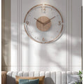 horloge-murale-en-bois-et-acrylique-decoration-moderne- quartz-lumiero