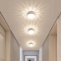Lampe-de-Couloir-Lumière-Moderne-Simple-Encastrée-LED-8W-Blanc-Chaud-Blanc-Froid-Lumiero