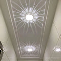 Lampe-de-Couloir-Lumière-Moderne-Simple-Encastrée-LED-8W-Blanc-Chaud-Blanc-Froid-Lumiero