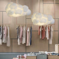 lampe-suspendue-blanche-a-2-abat-jours-plafonnier