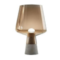 leimu-lampe-de-table-en-verre-ambre-et-socle-en-beton