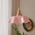 suspension-fleur-colorée-moderne-luminaire-design-abat-jour-verre-lumiero