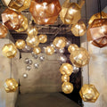 lampe suspendue design-ronde