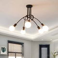 lustre-vintage-lampe-led-en-fer-forge