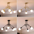 lustre-vintage-lampe-led-en-fer-forge