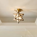 plafonnier-etoile-laiton-andamp-verre