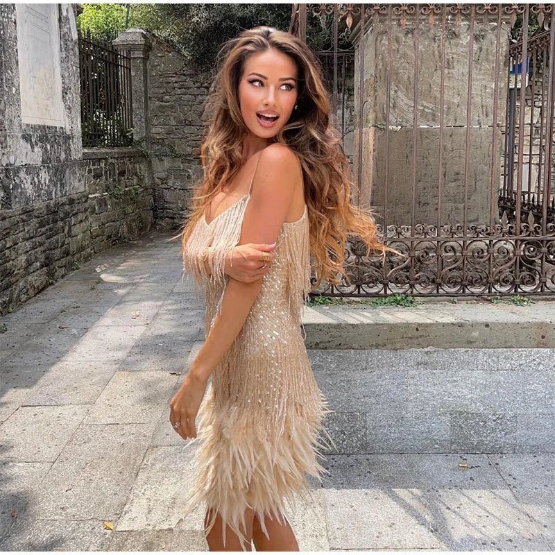 Camille | Femme Robe de Soirée Chic avec Corsage Ajusté et Ourlet Élégant-6