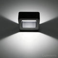 Savia-Lampe-de-Jardin-Aluminium-LED-7W-Applique-Murale-Extérieure-IP44-Gris-Foncé-Lumiero