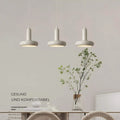 suspension à faisceau ondulé à LED moderne