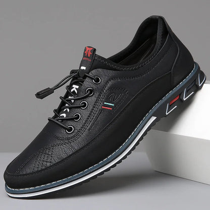 Maxime | Homme Chaussures Oxford Classiques en Cuir Véritable-4
