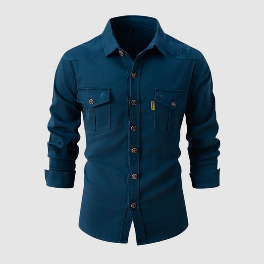 Maxime | Homme Chemise Élégante à Design Contemporain Col Classique-1