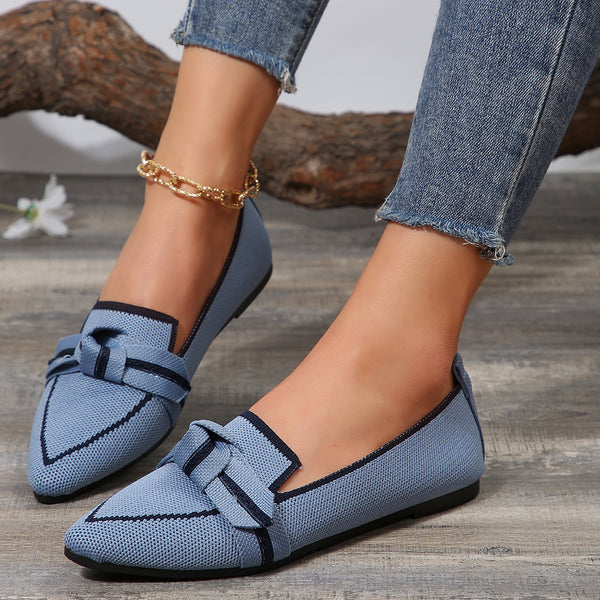 Margaux | Femme Ballerines Confortables Semelle Souple Blanche 5