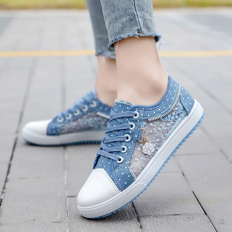 Gabrielle | Femme Chaussures Décontractées Confortables Imprimé Floral 4