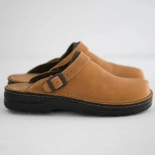 Camille | Femme Chaussons en Cuir de Luxe avec Semelles Rembourrées-1