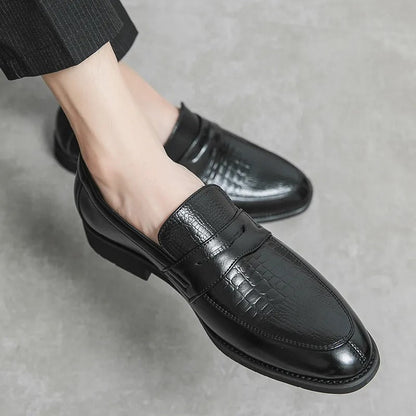Hugo | Homme Mocassins Classiques en Cuir avec Semelles Rembourrées-5