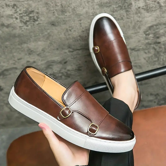 Jules | Homme Chaussures en Cuir Élégantes avec Semelles Rembourrées-1