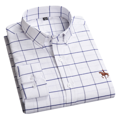 Variant image for Camille | Homme Chemise à Manches Longues Ajustée en Tissu de Qualité-19