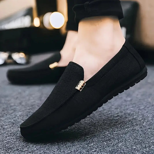 Maxime | Homme Mocassins en Cuir Souple à Semelle Antidérapante-1