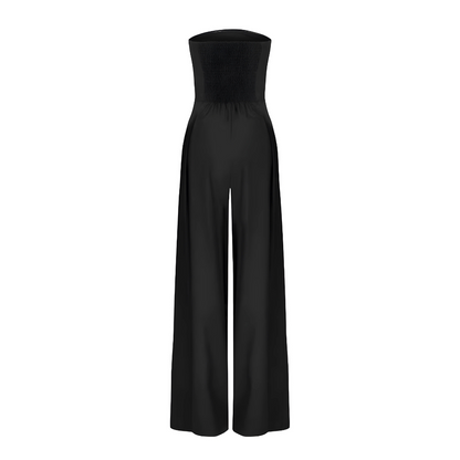 Camille | Femme Combinaison Blanche Chic Effet Corset-4
