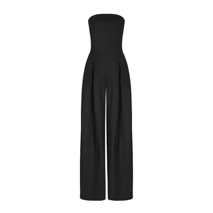 Camille | Femme Combinaison Blanche Chic Effet Corset-5