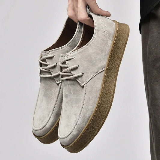Maxime | Homme Sneakers Cuir Élégantes avec Design Moderne-1