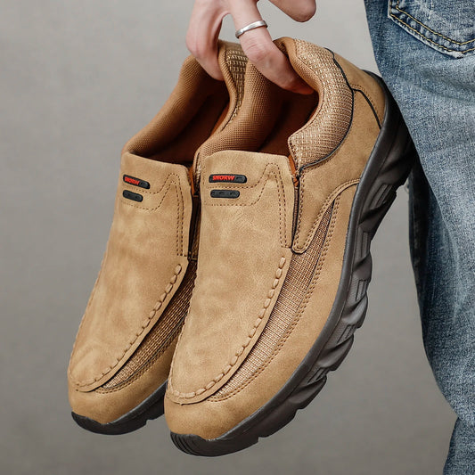 Émile | Homme Mocassins Décontractés en Cuir Confortables 0