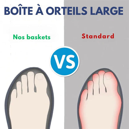 Florian | Homme Baskets Antidérapantes Flexibles avec Semelle Orthopédique 6
