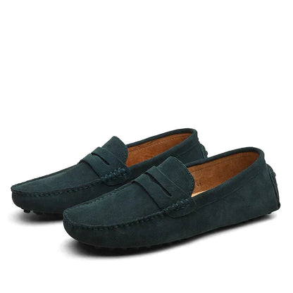 Hugo | Homme Mocassins en Daim Luxe avec Détails Élégants-4