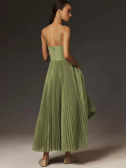 Camille | Femme Robe Longue Été Imprimé Floral Élégant-4