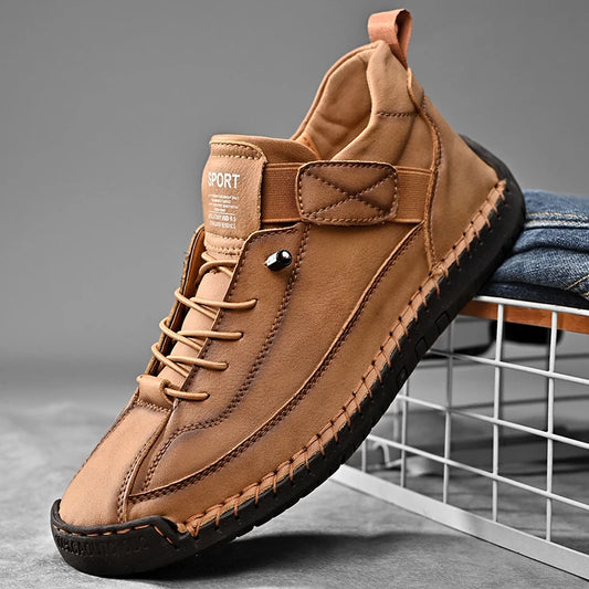 Julien | Homme Mocassin Cuir Décontracté Respirant 0