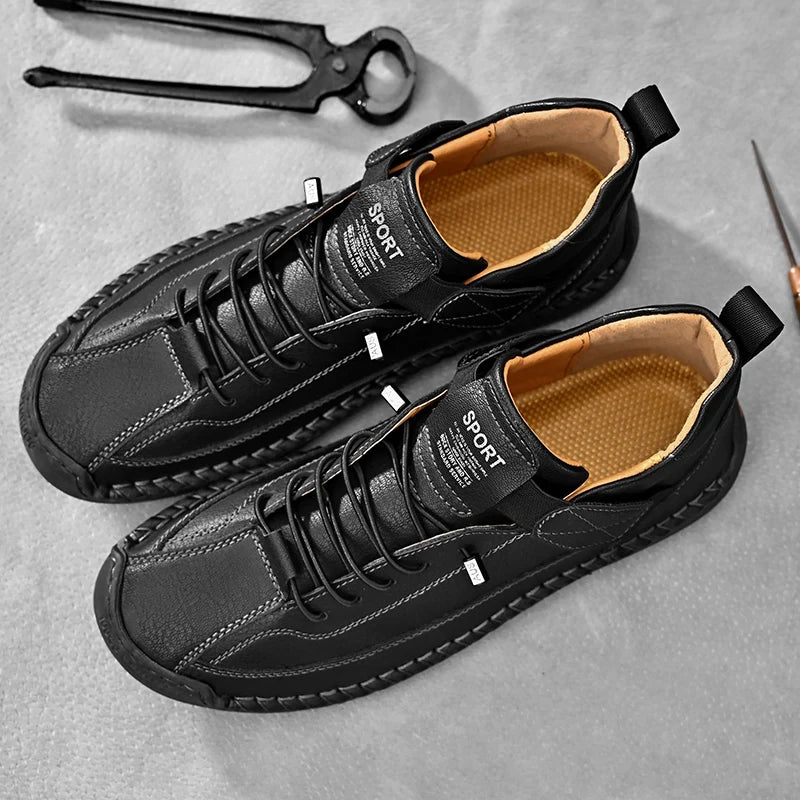 Julien | Homme Mocassin Cuir Décontracté Respirant 2