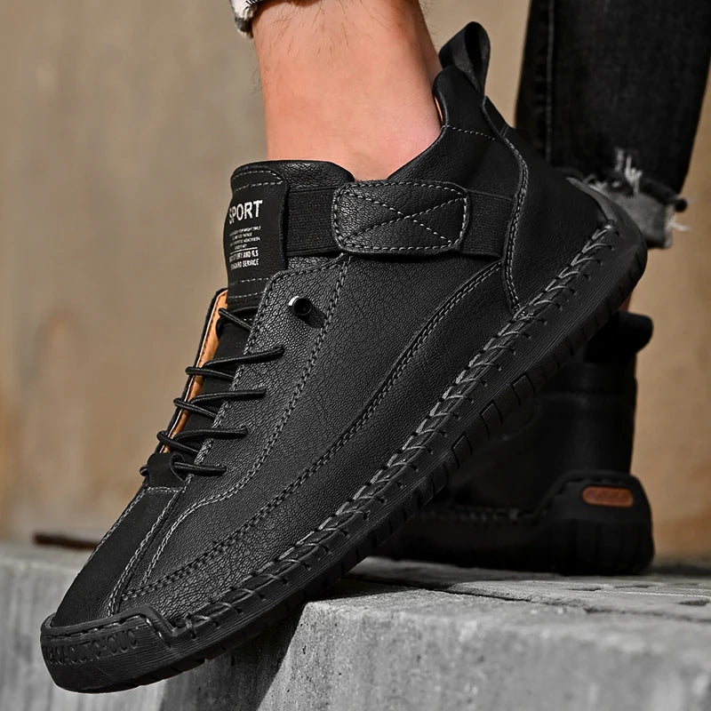 Julien | Homme Mocassin Cuir Décontracté Respirant 4
