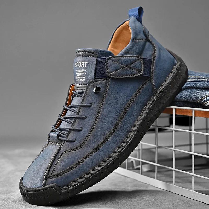 Julien | Homme Mocassin Cuir Décontracté Respirant 7