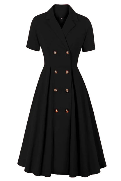 Gabrielle | Femme Robe Midi Élégante à Manches Bouffantes Imprimé Floral 2