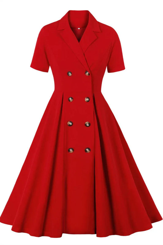 Gabrielle | Femme Robe Midi Élégante à Manches Bouffantes Imprimé Floral 1